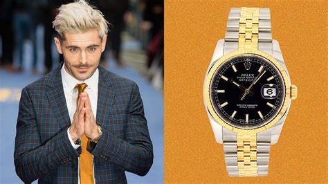 zac efron watch rolex|Zac Efron’s Gold Rolex Datejust Will Stand The Test .